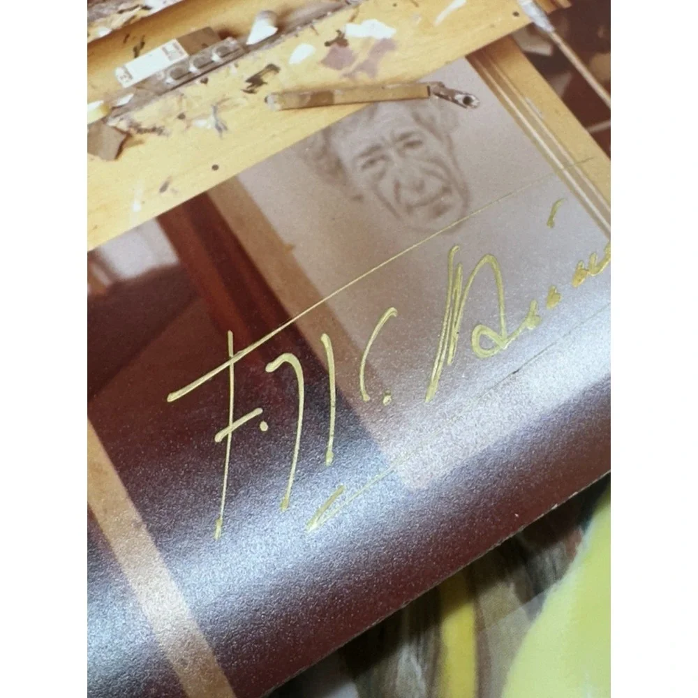 Royal Doulton Gabriella #152 Hand Signed Masseria Plate Photo COA Box